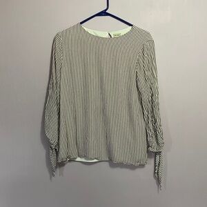 Cremieux striped blouse